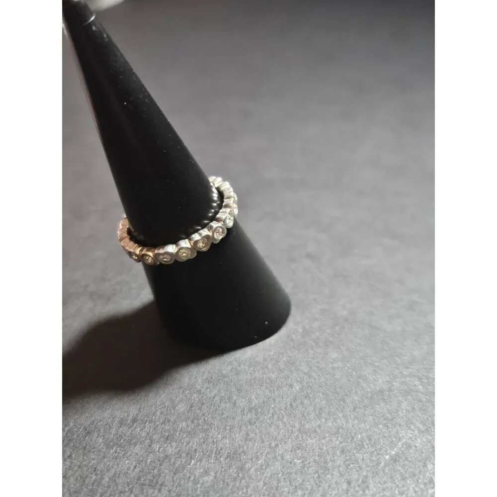 Coach sterling silver heart ring size 6 - Picture 3 of 11